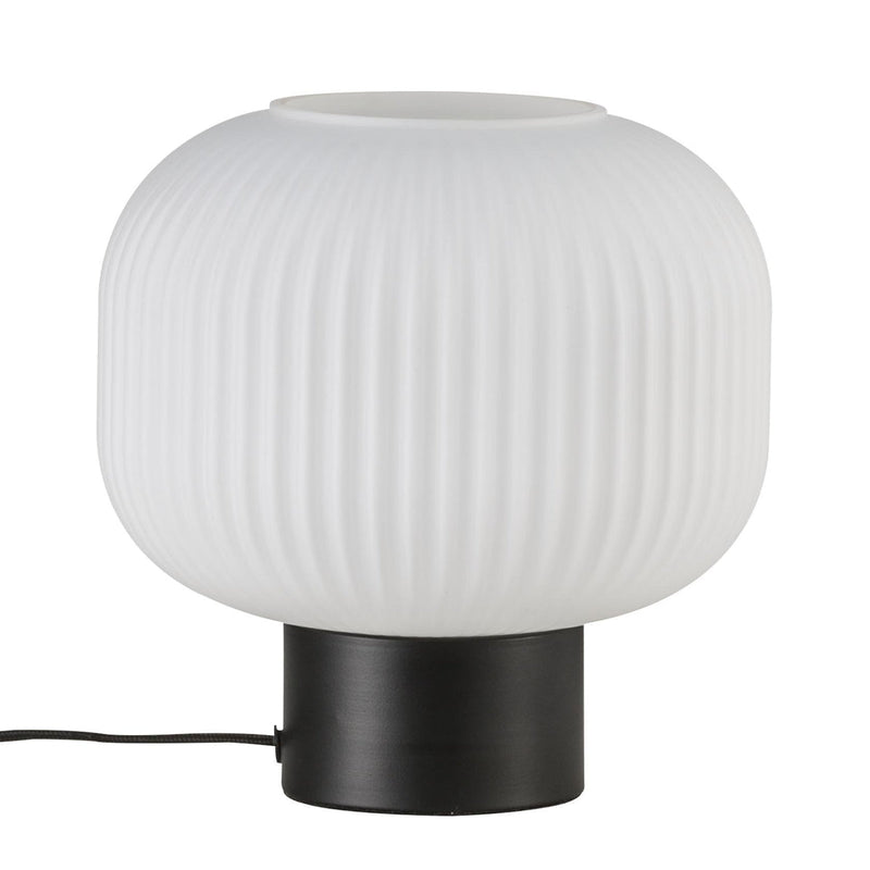 Milford bordlampe - Svart/Hvit-Bordlamper-Nordlux-48965001-Lightup.no