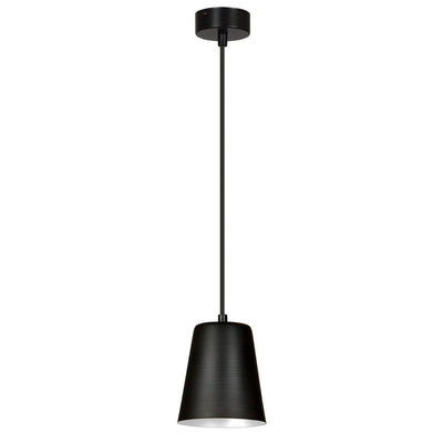 Milga takpendel 1 lys - Svart/Hvit-Takpendler-Emibig-396/1-Lightup.no