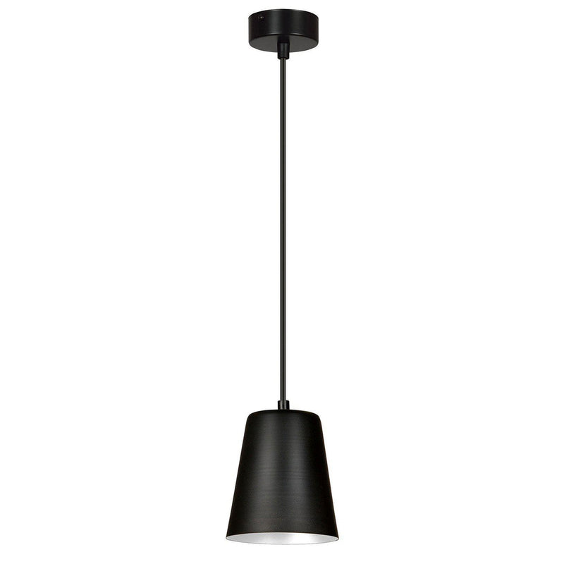 Milga takpendel 1 lys - Svart/Hvit-Takpendler-Emibig-396/1-Lightup.no