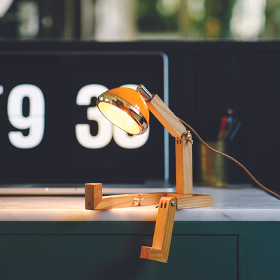 Mini Wattson bordlampe - McClaren Oransje-Bordlamper-Piffany Copenhagen-MIN-SWR-MO-Lightup.no