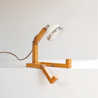 Mini Wattson bordlampe - Vintage hvit-Bordlamper-Piffany Copenhagen-MIN-SWR-VW-Lightup.no