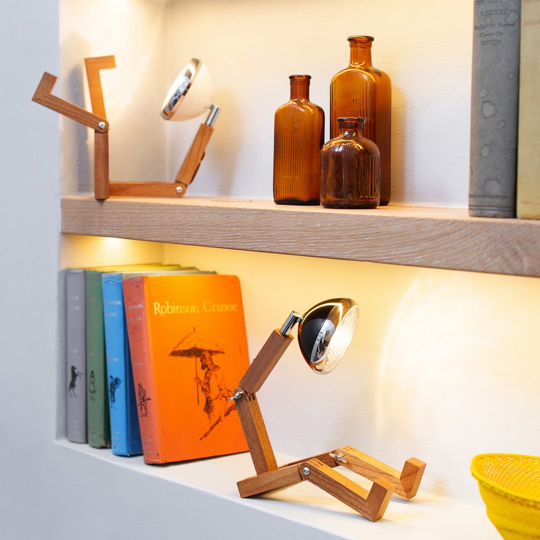 Mini Wattson bordlampe - Vintage hvit-Bordlamper-Piffany Copenhagen-Hvit-MIN-SWR-VW-Lightup.no