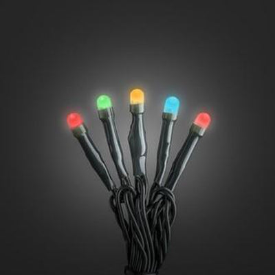 Minilys 100, farget LED, grønn kabel-Julebelysning juletrelys og slynger-Trend Collection-6344-520-Lightup.no