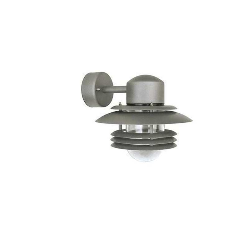 Mira vegglampe ned utendørs - Grafitt-Utebelysning vegg klassisk-Belid-71115409-Lightup.no