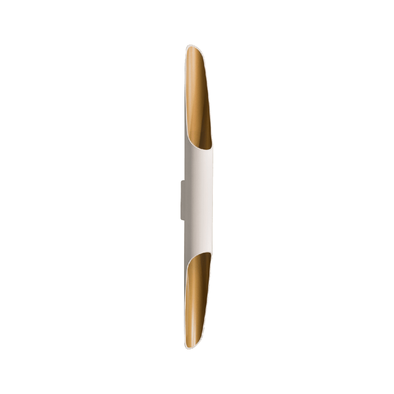 Mirach vegglampe opp/ned - Hvit/Gull-Vegglamper-Norlux-3538-36-Lightup.no