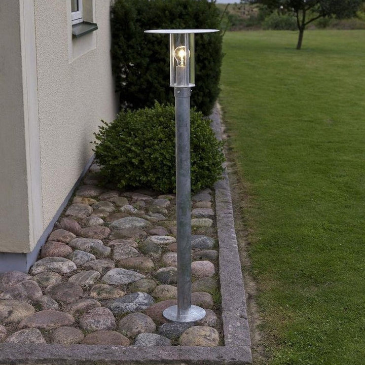Mode stolpe 111cm - Galvanisert Stål-Utebelysning stolpe-Konstsmide-Galvanisert-662-320-Lightup.no