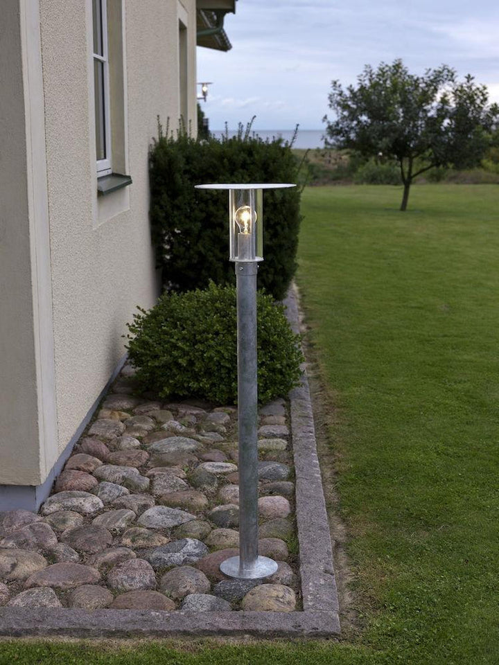 Mode stolpe 111cm - Galvanisert Stål-Utebelysning stolpe-Konstsmide-662-320-Lightup.no