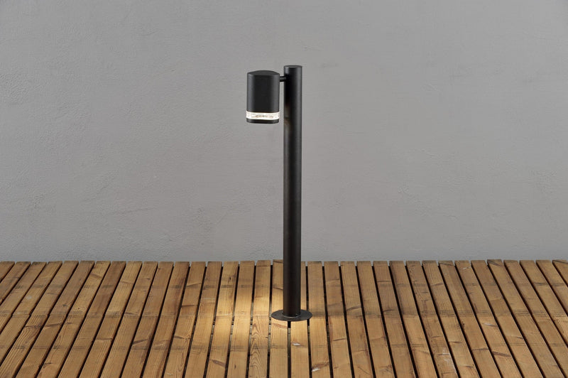 Modena stolpe 70 cm - Svart-Utebelysning pullert-Konstsmide-7517-750-Lightup.no