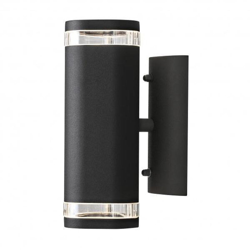 Modena vegglampe I opp/ned - Svart-Utebelysning vegg opp og ned-Konstsmide-7512-750-Lightup.no