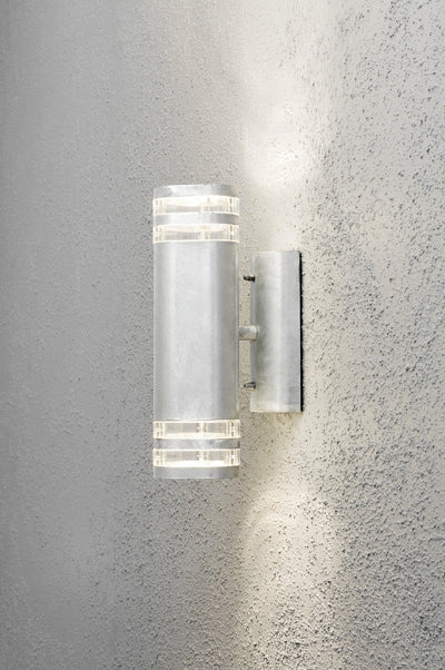 Modena vegglampe II opp/ned - Galvanisert-Utebelysning vegg opp og ned-Konstsmide-7516-320-Lightup.no