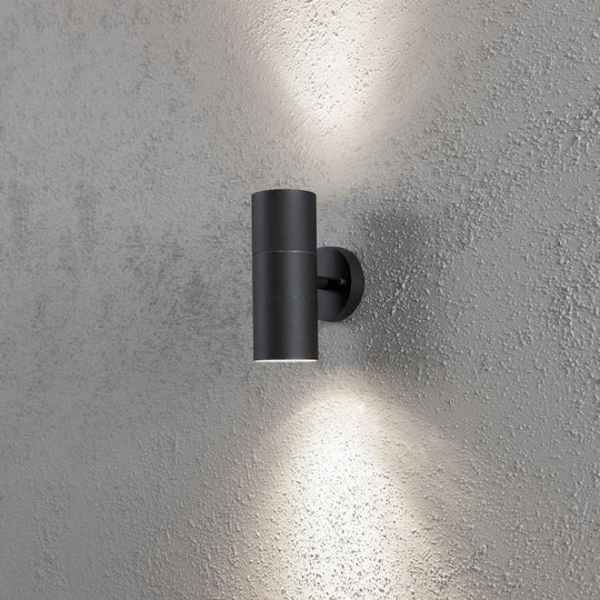 Modena vegglampe big Svart-Utebelysning vegg opp og ned-Konstsmide-Svart-7656-750-Lightup.no
