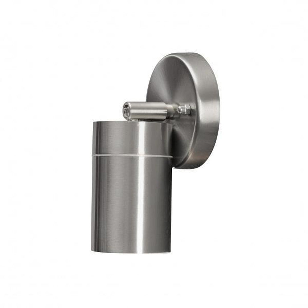 Modena vegglampe ned m/tilt - rustfritt stål-Utebelysning vegg opp og ned-Konstsmide-Stål-7598-000-Lightup.no