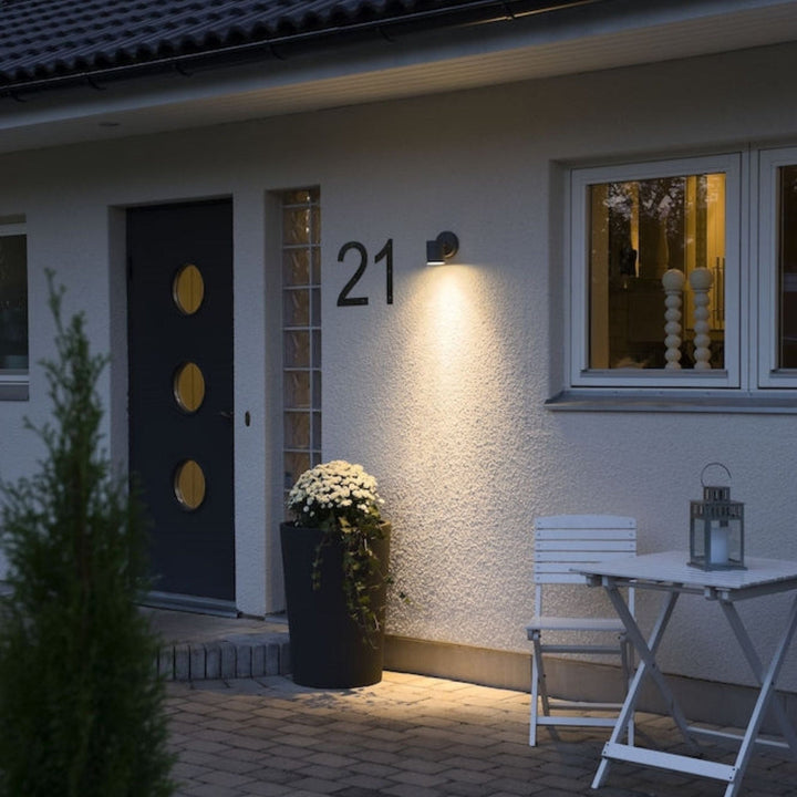 Modena vegglampe nedlys big - Svart-Utebelysning vegg opp og ned-Konstsmide-Svart-7657-750-Lightup.no