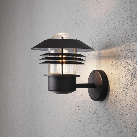 Modena vegglampe opp Svart-Utebelysning vegg klassisk-Konstsmide-Svart-7302-750-Lightup.no