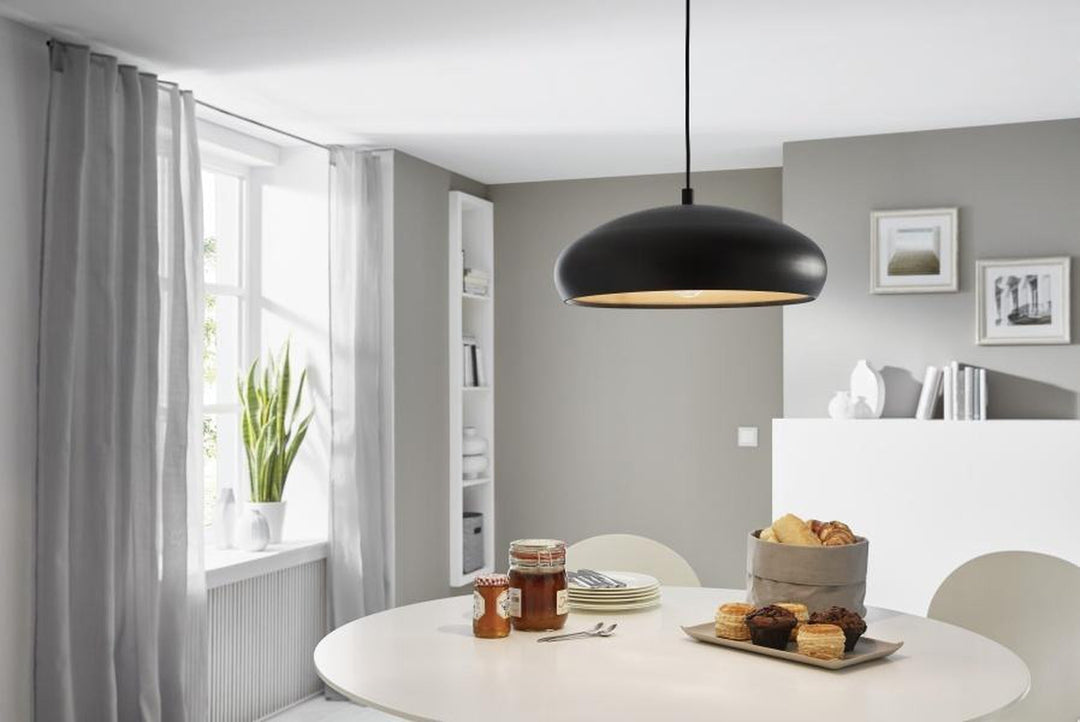 Mogano takpendel - Svart-Takpendler-Eglo-Svart-94605-Lightup.no