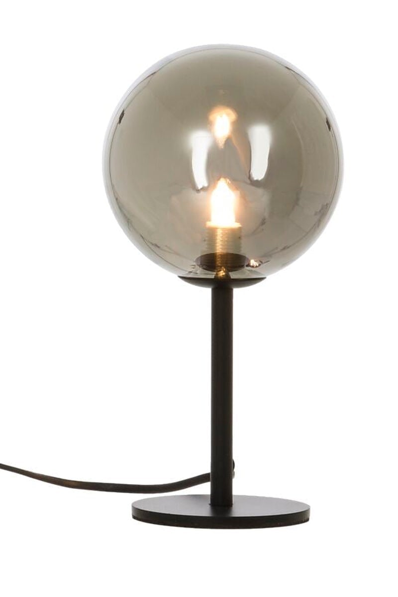 Molekyl bordlampe 27 cm - Svart/Røykfarget-Bordlamper-Aneta Lighting-68909-15-Lightup.no