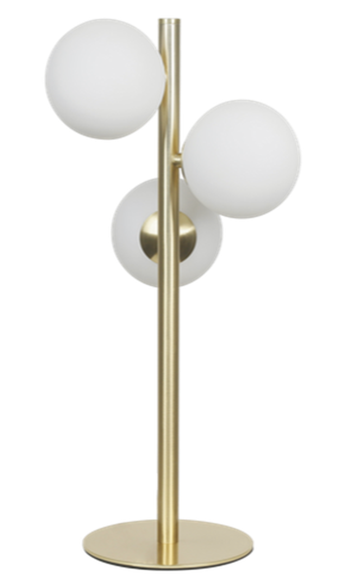 Molekyl bordlampe - Messing/Opal-Bordlamper-Aneta Lighting-68910-25-Lightup.no