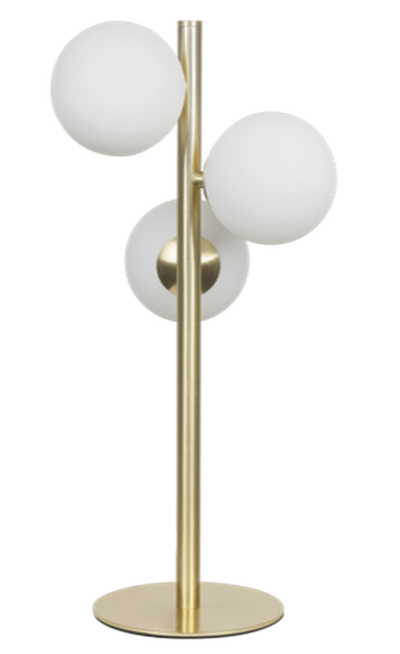 Molekyl bordlampe - Messing/Opal-Bordlamper-Aneta Lighting-68910-25-Lightup.no