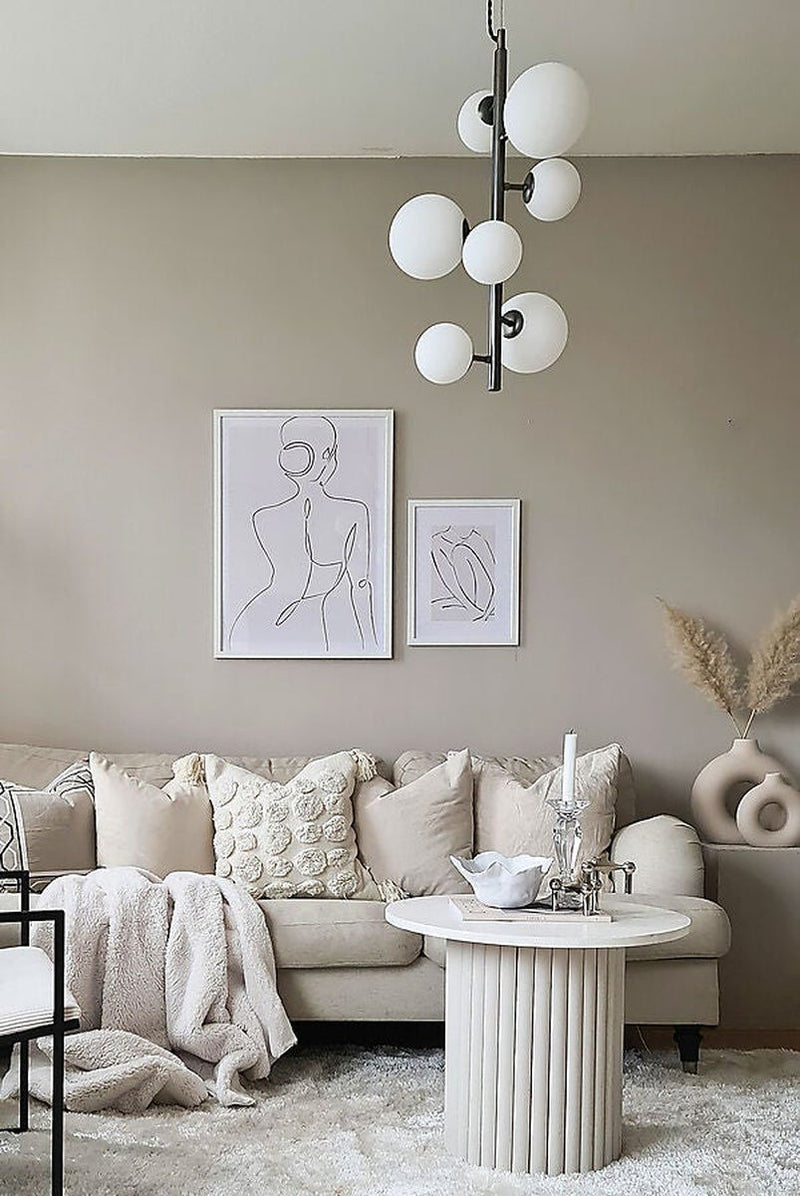 Molekyl takpendel vertikal - Tinn/Opalhvit-Takpendler-Aneta Lighting-65735-94-Lightup.no