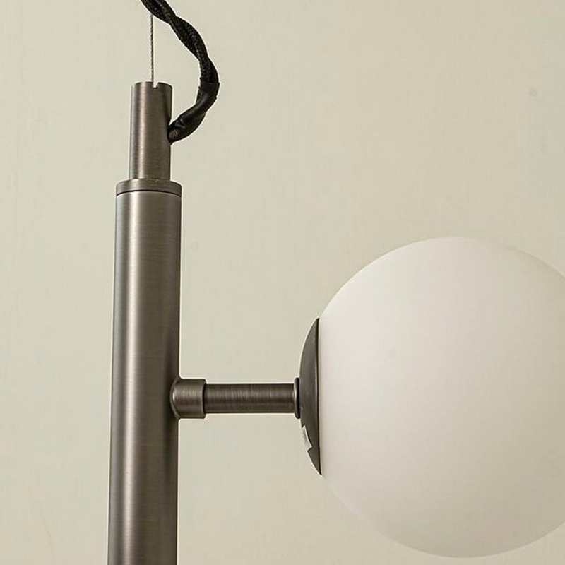 Molekyl takpendel vertikal - Tinn/Opalhvit-Takpendler-Aneta Lighting-65735-94-Lightup.no