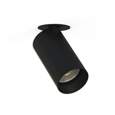 Mono enkel innfelt takspot - Svart-Taklamper-Nowodvorski-N-7833-Lightup.no
