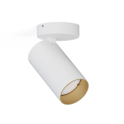 Mono enkel takspot - Hvit/Gullfarget-Taklamper-Nowodvorski-N-7771-Lightup.no