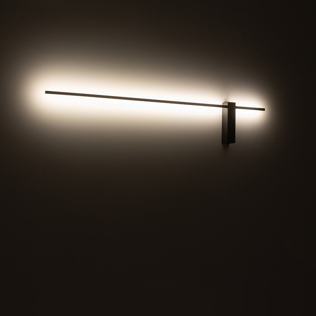 Motive vegglampe large 120 cm 17W 3000K - Svart-Vegglamper-Nowodvorski-Svart-N-10313-Lightup.no