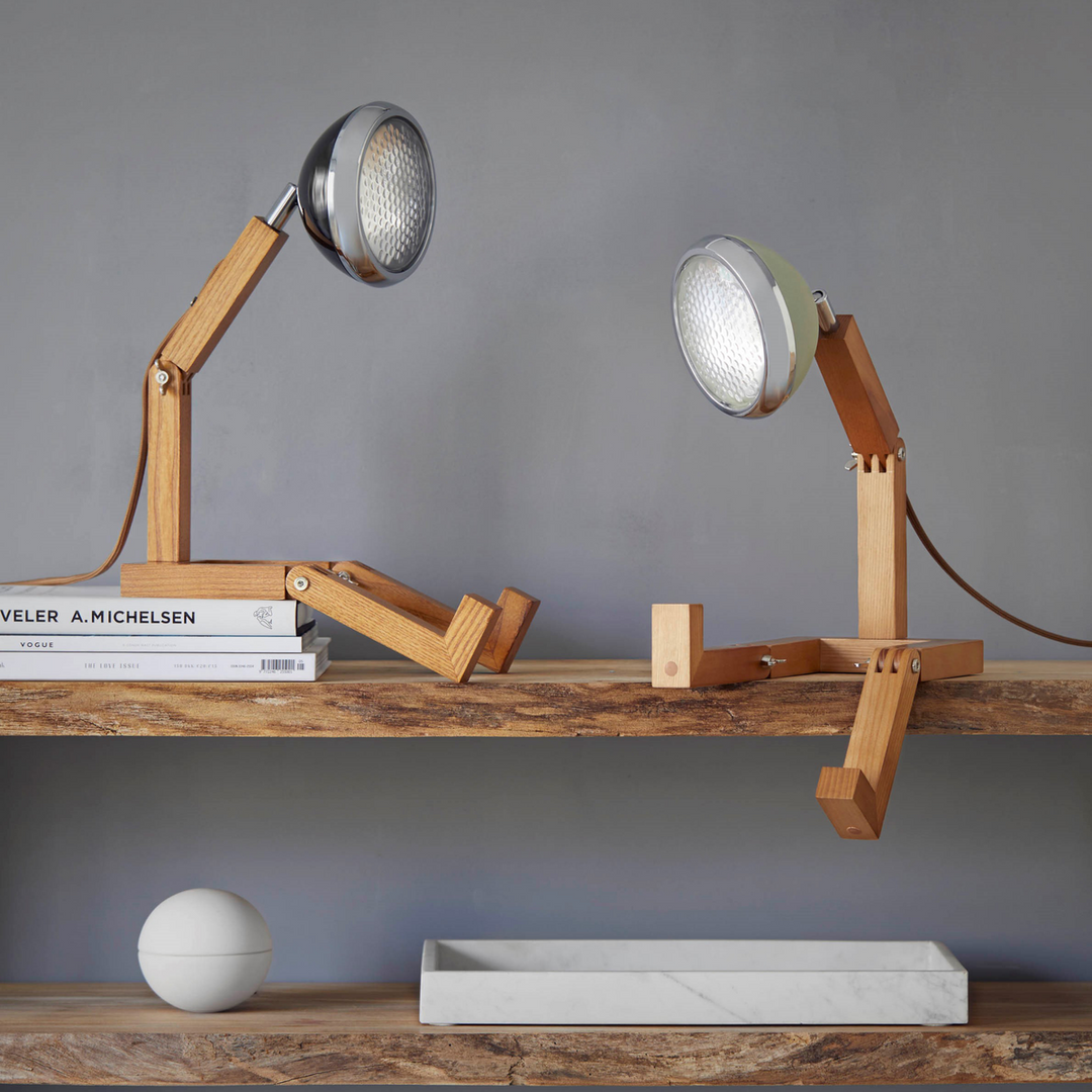 Mr. Wattson bordlampe - Grønn-Bordlamper-Piffany Copenhagen-Grønn-G9-SWR-DG-Lightup.no