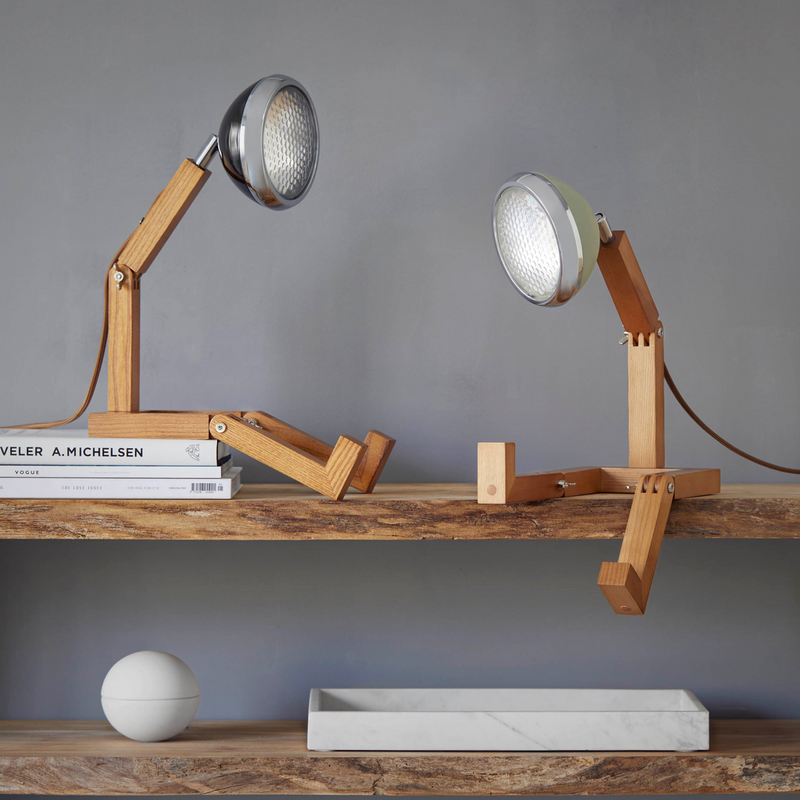 Mr. Wattson bordlampe - Grønn-Bordlamper-Piffany Copenhagen-G9-SWR-DG-Lightup.no