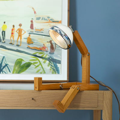 Mr. Wattson bordlampe - Hvit-Bordlamper-Piffany Copenhagen-G9-SWR-VW-Lightup.no