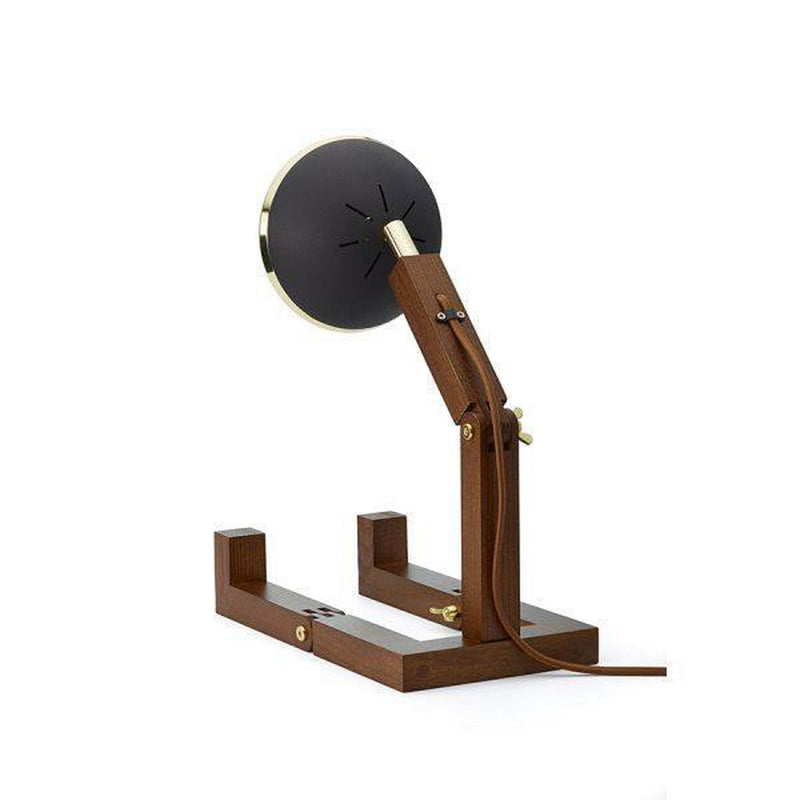 Mr. Wattson bordlampe, Limited Edition - Svart og messing-Bordlamper-Piffany Copenhagen-12V-DWR-BMB-Lightup.no