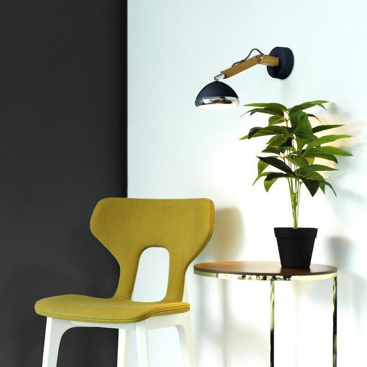 Mr. Wattson vegglampe Svart-Vegglamper-Piffany Copenhagen-Svart-WL-SWR-FB-Lightup.no