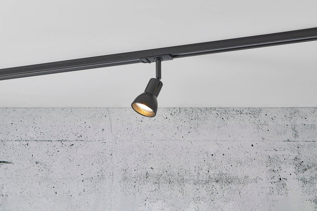Munin Link Skinnesystem - Svart-Link spotskinne-Nordlux-Svart-86129903-Lightup.no