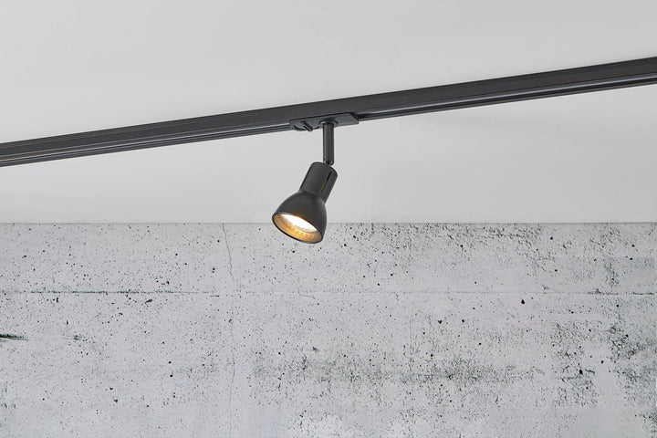 Munin Link Skinnesystem - Svart-Link spotskinne-Nordlux-Svart-86129903-Lightup.no