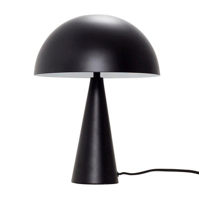 Mush mini bordlampe, matt Svart-Bordlamper-Hübsch A/S-990717-Lightup.no