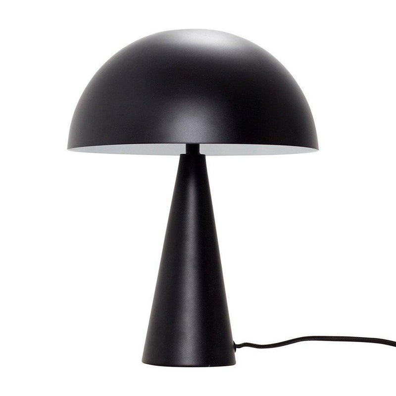 Mush mini bordlampe, matt Svart-Bordlamper-Hübsch A/S-990717-Lightup.no