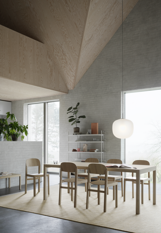Muuto Rime takpendel 45 cm-Takpendler-MUUTO-Hvit-MUO__22413-Lightup.no