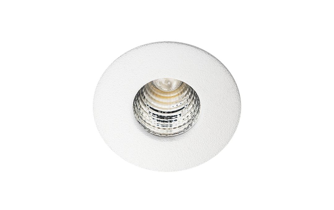 Nano 1W LED minidownlight 3000K Ra>90, matt hvit-Downlight lavtbyggende-Sg Armaturen As-Hvit-3200842-Lightup.no