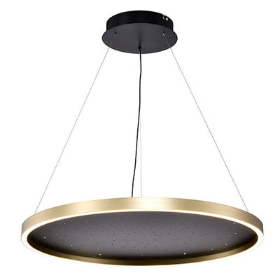 Night Sky takpendel 60 cm 43W 3000K dimbar - Svart/Messingfarget-Takpendler-Design by Grönlund-196160-64-Lightup.no