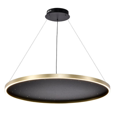 Night Sky takpendel 80 cm 50W 3000K dimbar - Svart/Messingfarget-Takpendler-Design by Grönlund-196180-64-Lightup.no