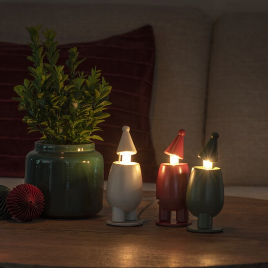 Nils 3 Nisser - Rød, Hvit og Grønn-Julebelysning dekor og pynt-Konstsmide-3933-550TR-Lightup.no