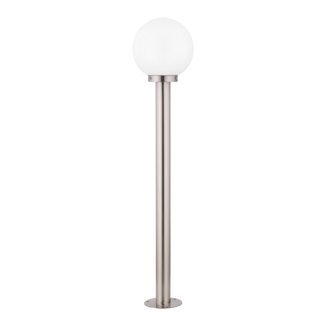 Nisia stolpe utendørs IP44 100 cm - Stål-Utebelysning stolpe-Eglo-Stål-30207-Lightup.no