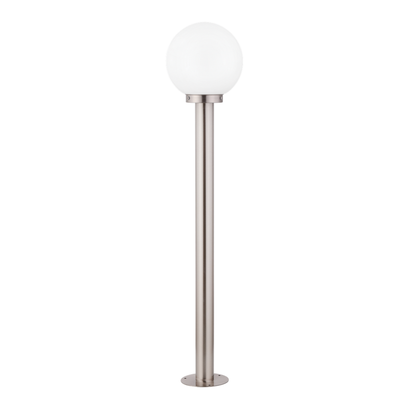 Nisia stolpe utendørs IP44 100 cm - Stål-Utebelysning stolpe-Eglo-30207-Lightup.no