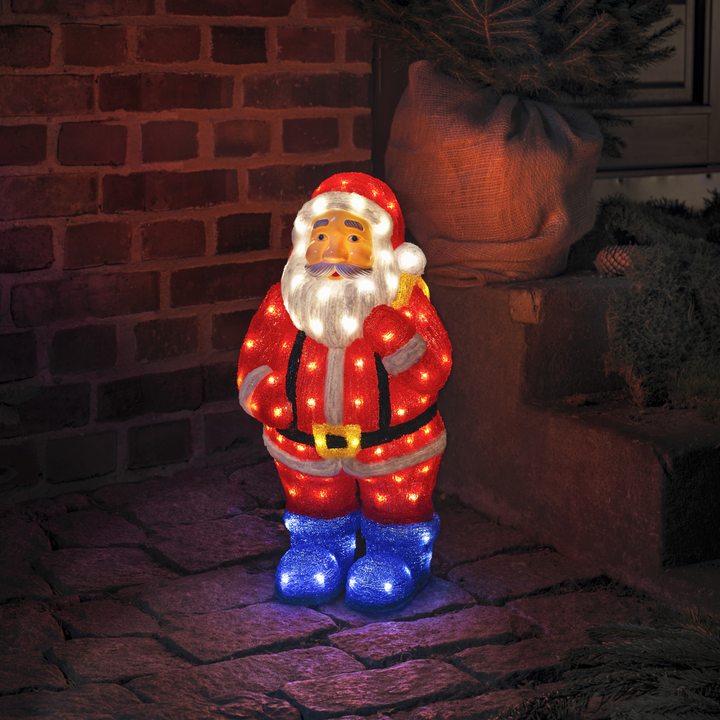 Nissen 55 cm med varmhvit LED - Utendørs-Julebelysning dekor og pynt ute-Konstsmide-6247-103-Lightup.no