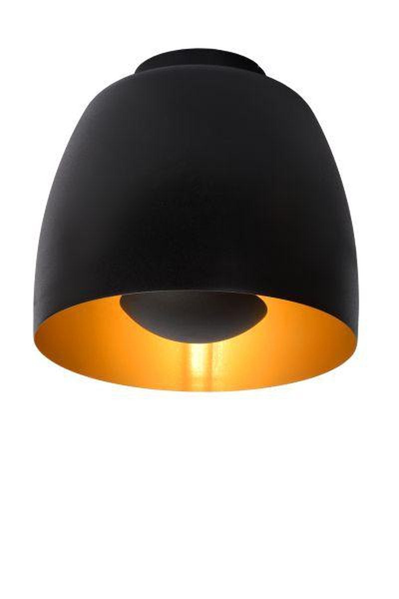 Nolan taklampe 24 cm - Svart-Taklamper-Lucide-LC30188/01/30-Lightup.no