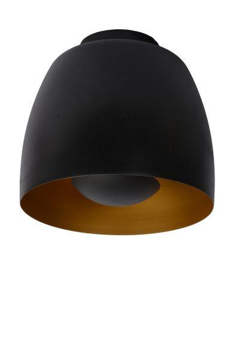 Nolan taklampe 24 cm - Svart-Taklamper-Lucide-LC30188/01/30-Lightup.no