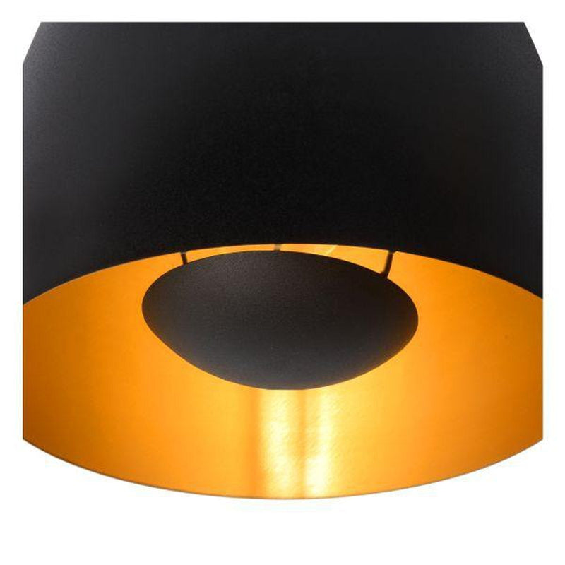 Nolan taklampe 24 cm - Svart-Taklamper-Lucide-LC30188/01/30-Lightup.no