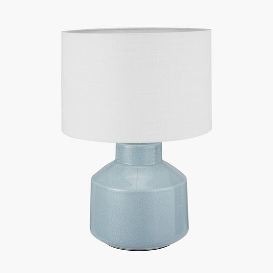 Nora bordlampe 44,5 cm - Lysblå/Hvit-Bordlamper-Pacific Lifestyle-Blå / Hvit-30-932-C-Lightup.no