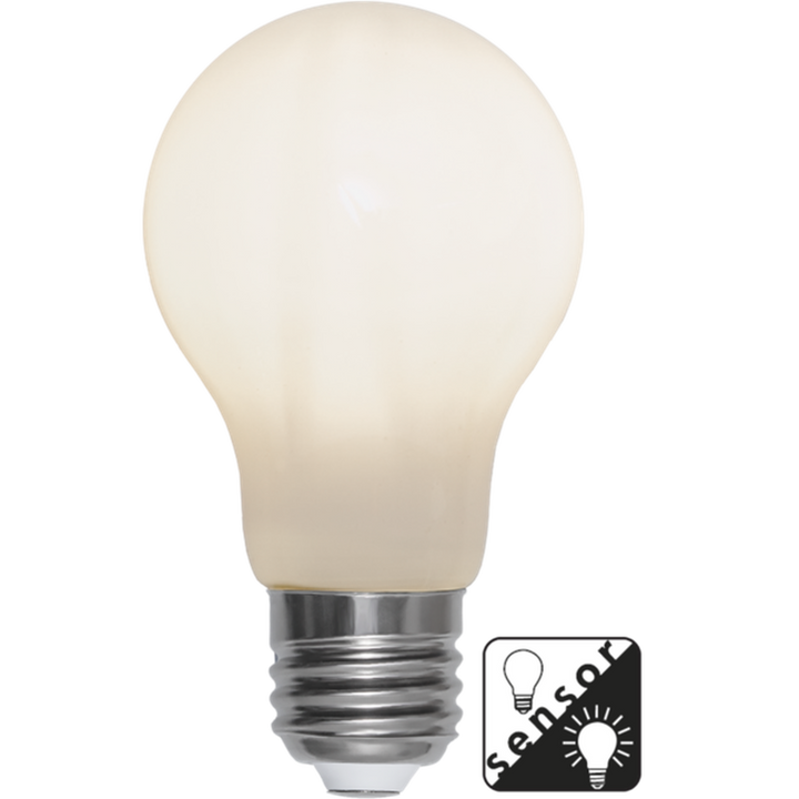 Normal Sensor E27 LED 4,5W 2700K 60mm - Opal-LED-pære E27 sokkel-Ms - belysning-Opal-357-10-Lightup.no
