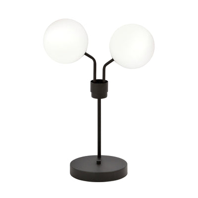 Nova bordlampe - Svart/Opal-Bordlamper-Emibig-1138/LN2-Lightup.no